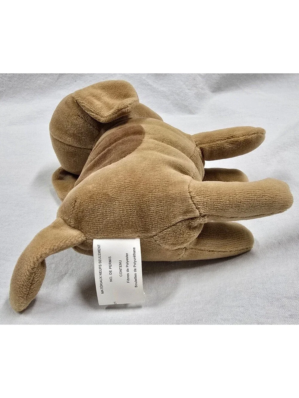 Gymboree Play Time Brown Tan Puppy Dog Plush Stuffed Animal Toy 2005 Spots NEW